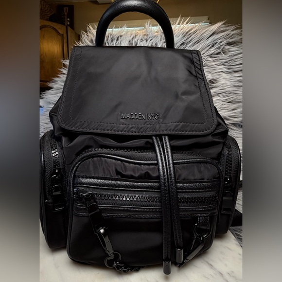 Madden Girl Drawstring Mini Backpack - Picture 3 of 5